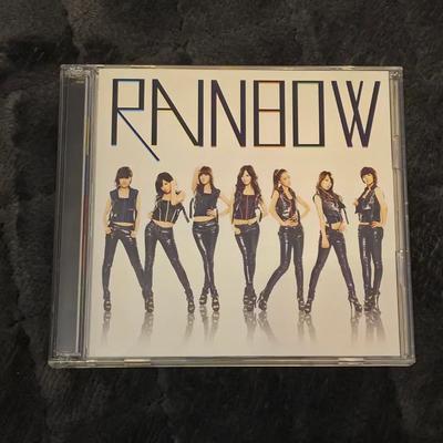 Rainbow Rainbow En Tjejgrupp Japansk Singel CD DVD Begagnad Begagnad
