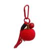 Bright Future Crochet Keychain - Handmade Bag Decoration for Teacher's Day