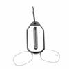 Folding Legless Nose Clip Reading Glasses Men Women Mini Portable Hyperopia Eyeglasses With Keychain Glasses Box