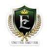 New Japan Pro Wrestling Unit Logo UNITED EMPIRE Die Cut Car Magnet Sticker Die Cut UNITED EMPIRE