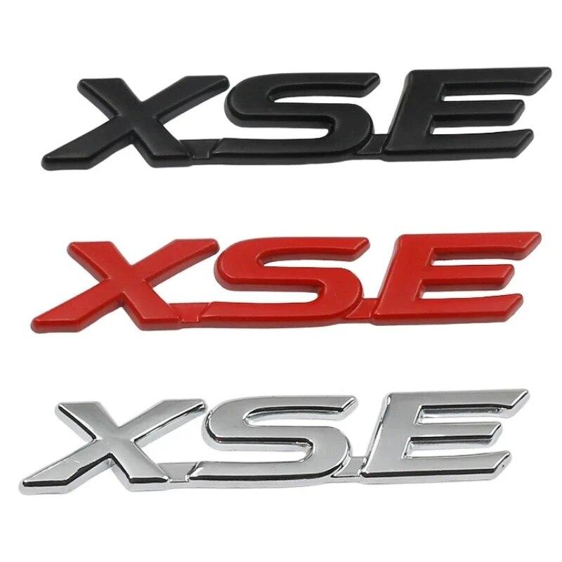 

Наклейка с эмблемой заднего багажника автомобиля XSE, наклейка на кузов автомобиля красный