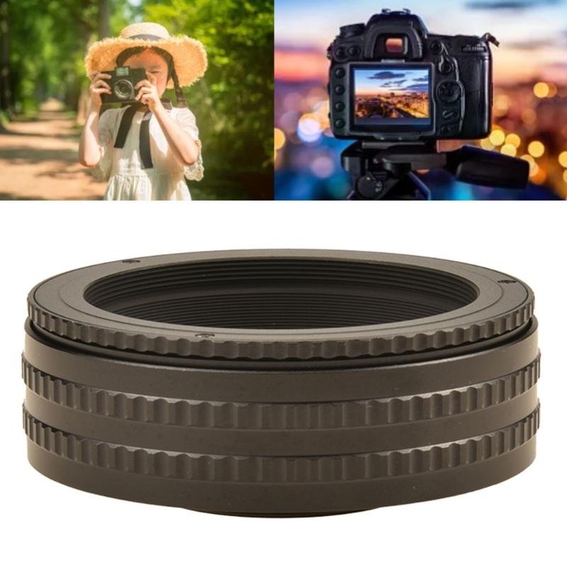 M58 To M42 25mm-55mm Adjusting Focusing Helicoid Adapter Extension Tube Lens Mount Converters for Various Cameras