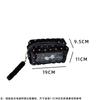 Student Bow Pencil Case Candy Color Transparent Stationery Pouch Makeup Bag Women Travel Wash Bag Plush Cosmetic Organizer Bags