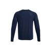Under Armour Solid Color Crew Neck Sweater Men Sweater Blue 1373684-408