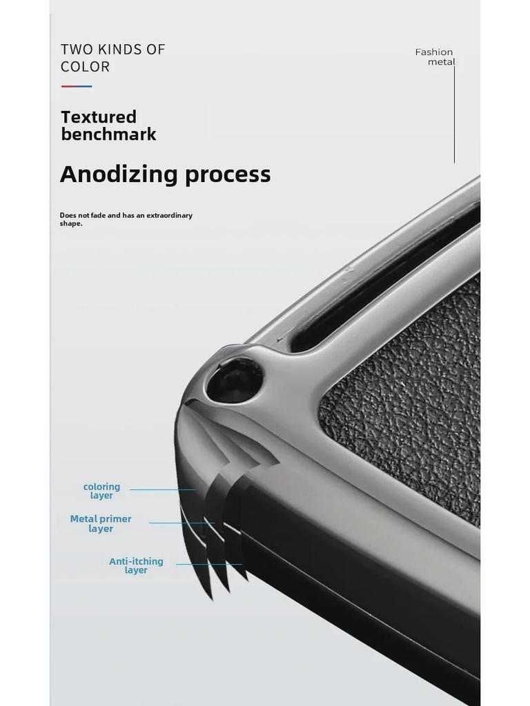 Suitable Car Key Cover for BMW: Compatible with 5 Series 530L, 3 Series 325Li, 4, 6, 7 Series, X1, X3, X4, X5, X7 (22 Models)
