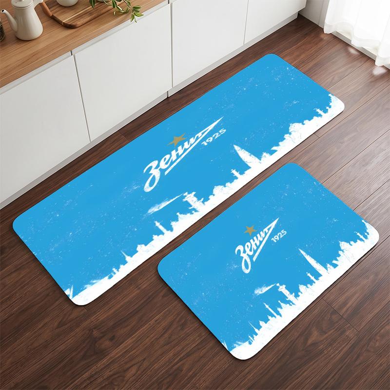 Zenit (35) Flannel Kitchen Mat Soft Anti-Slip Kitchen Floor Runner Rug Kitchen Rug for Home Kitchen Decor