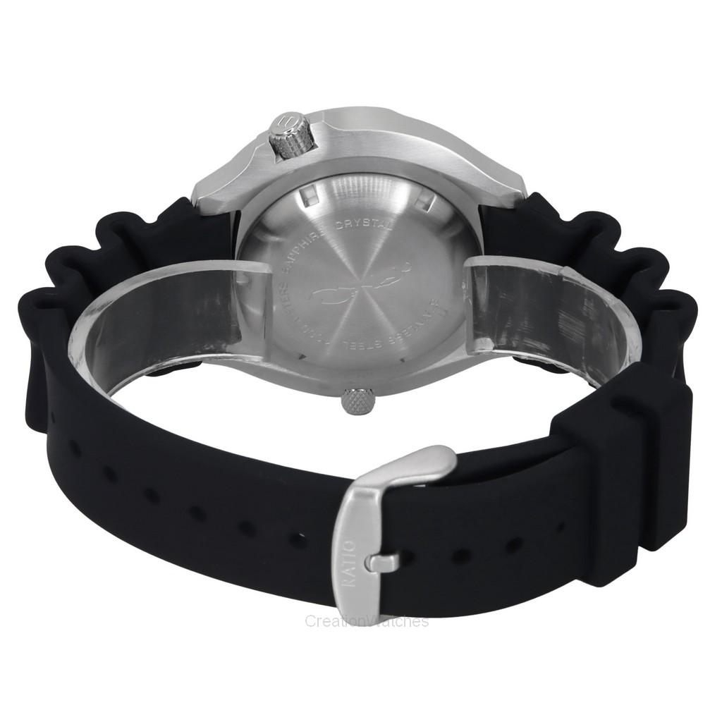 RATIO FreeDiver Version 02 Helium Safe 1000M Sapphire Quartz Mint Green Dial 1038EF102V-GRN-V02 Men's Watch
