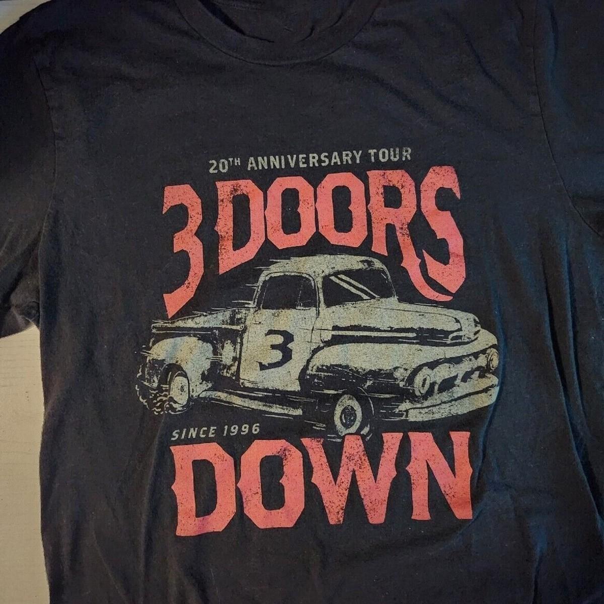 Collection Rare 3 Doors Down 20th Anniversary Gift Funny All Size Tee U18.342 S