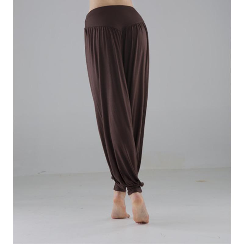 Fashion Casual Comfort Versatile Modal Fitness Comfortable Loose High Waist Yoga Pants Small Feet Dance Sports Lantern Pants