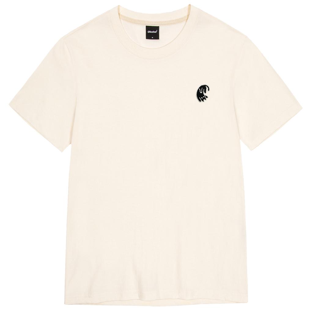 OKSTAR Baladang Cat Embroidery Short Sleeve T-Shirt (Type A)
