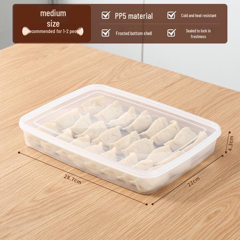 

Пищевой полипропиленовый контейнер для хранения пельменей для холодильника и морозильной камеры