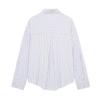 TAOP&ZA Women's Striped Long-Sleeve Shirt with Turn-Down Collar - Spring/Summer Collection