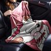 1pc cat Mayra blanket Lightweight Flannel Throw for Sofa Bed Travel Camping Livingroom Office Couch Chair