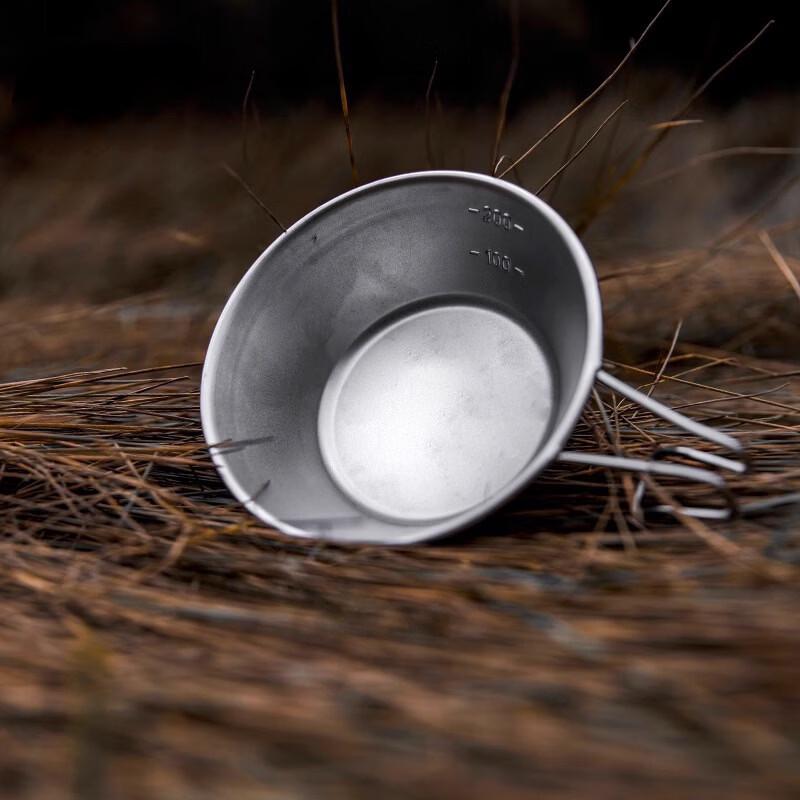 ZISIZ 304 Stainless Steel Sierra Bowl Set with Storage Bag (2-Pack)