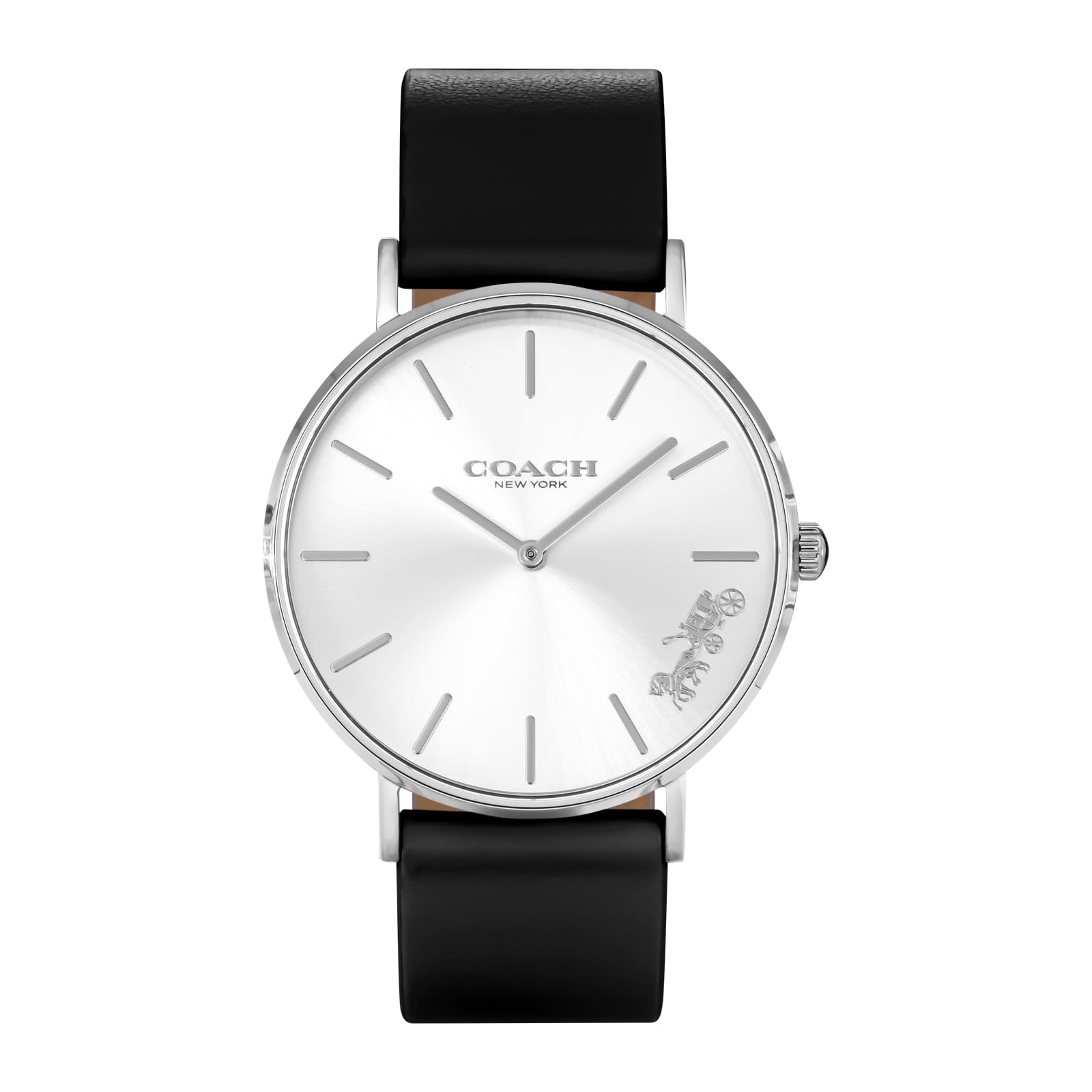 

PERRY Серебристые из нержавеющей стали 36 мм Черные [Coach] Часы, Циферблат, Сталь, Кварц, Часы, 14503115, Женские, [Б/у]