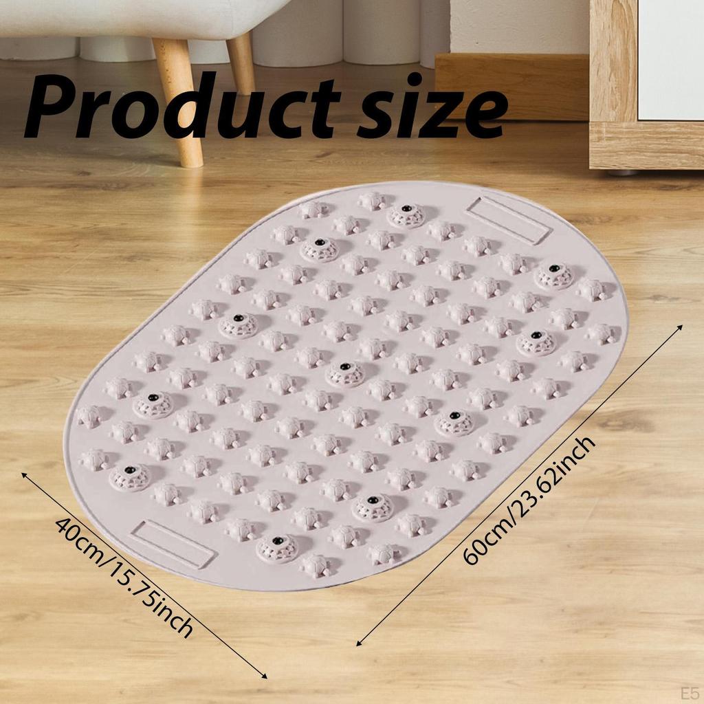 Cushion Massage Acupressure Silicone Non-Slip Floor Mat Suitable for Home Office Indoor Walking