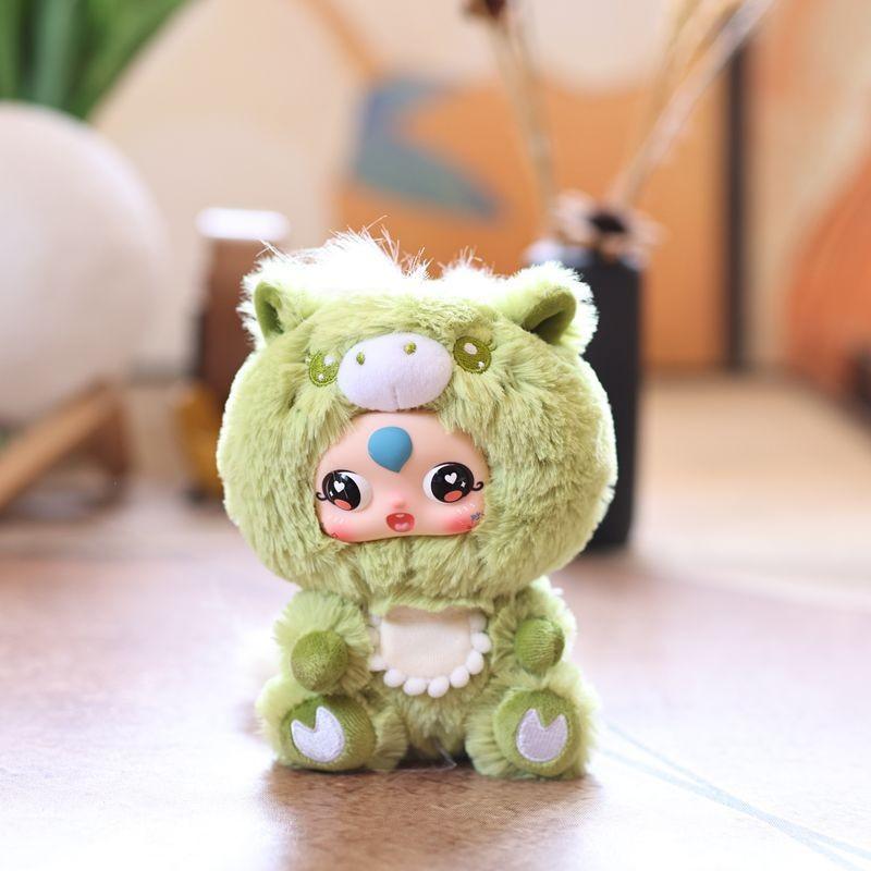 Cute Pony Plush Toy With Pp Cotton Filling For Bag Decoration And Gift