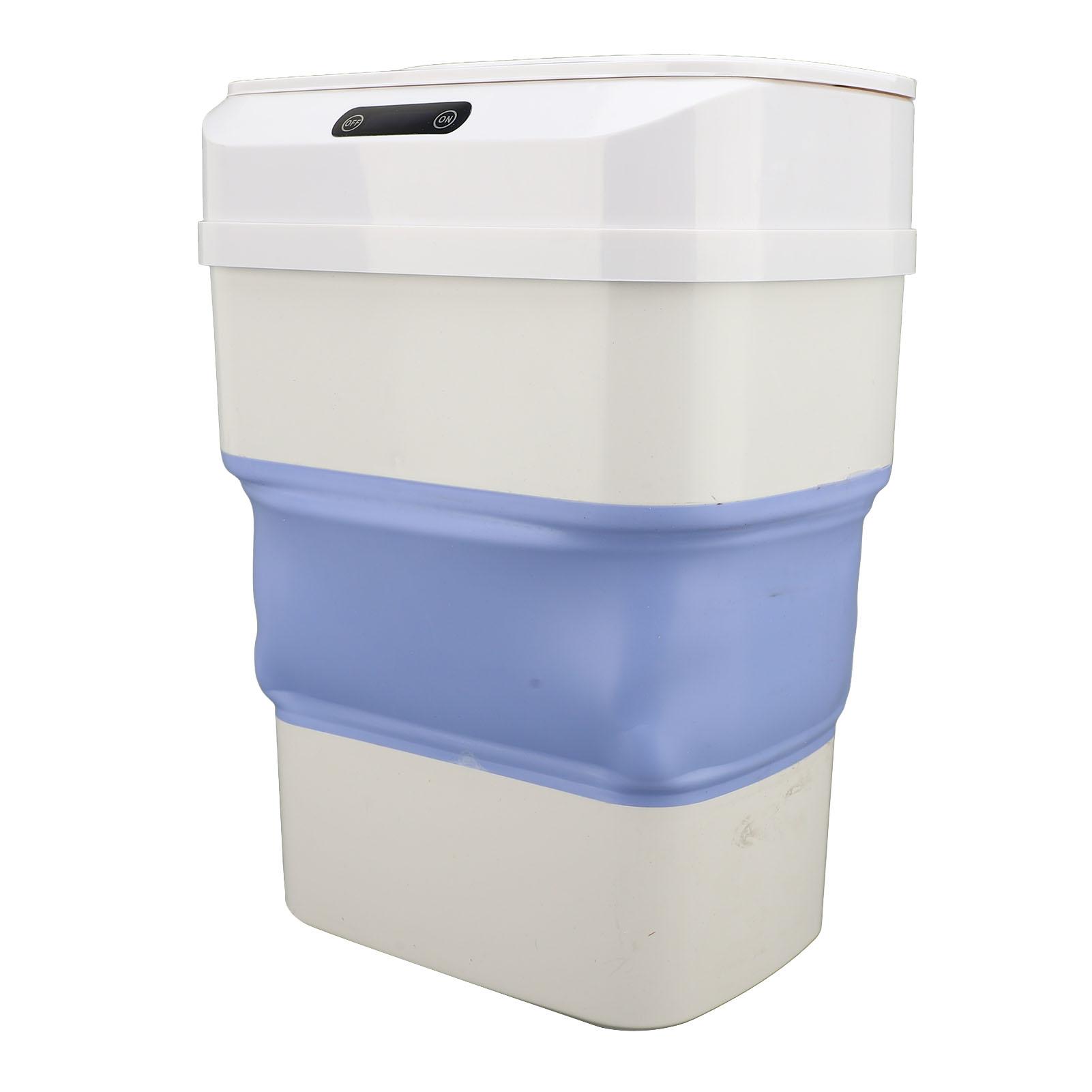 Smart Sensor Trash Can Folding Automatic Garbage Bin Smart Sensor Wastebasket for Bedroom   Kitchen