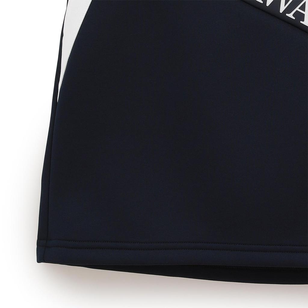 Callaway Women's Logo-Patterned Cardboard Knit Skirt (Green, Navy, Size SS) (C23228201, 1120)