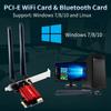 Dual Band Wireless Network Card WiFi 5 USB Wifi Adapter  for Computer/Phone/Tablet
