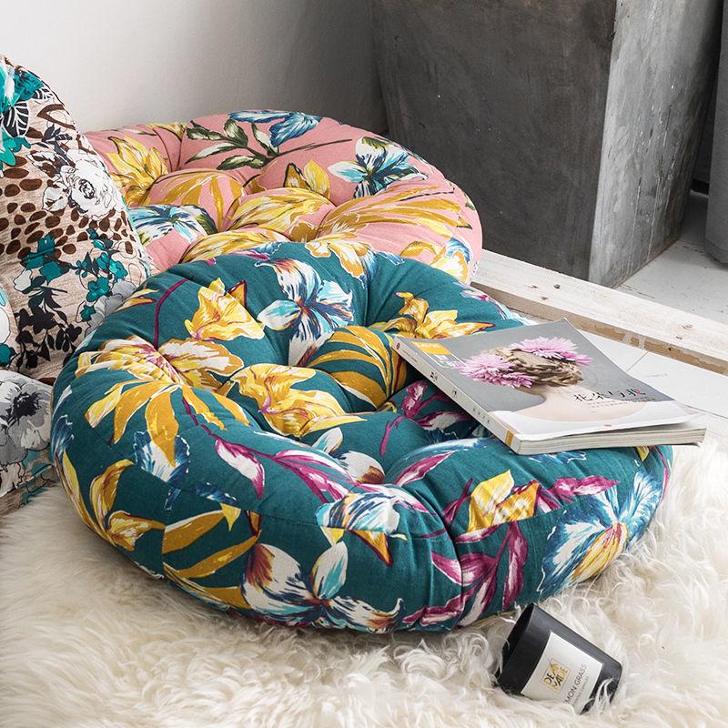 Cotton and Linen Cushion Cushion, Mattress Cushion, Homestay Tatami Mat, Living Room Sofa Cushion, Backrest Cushion