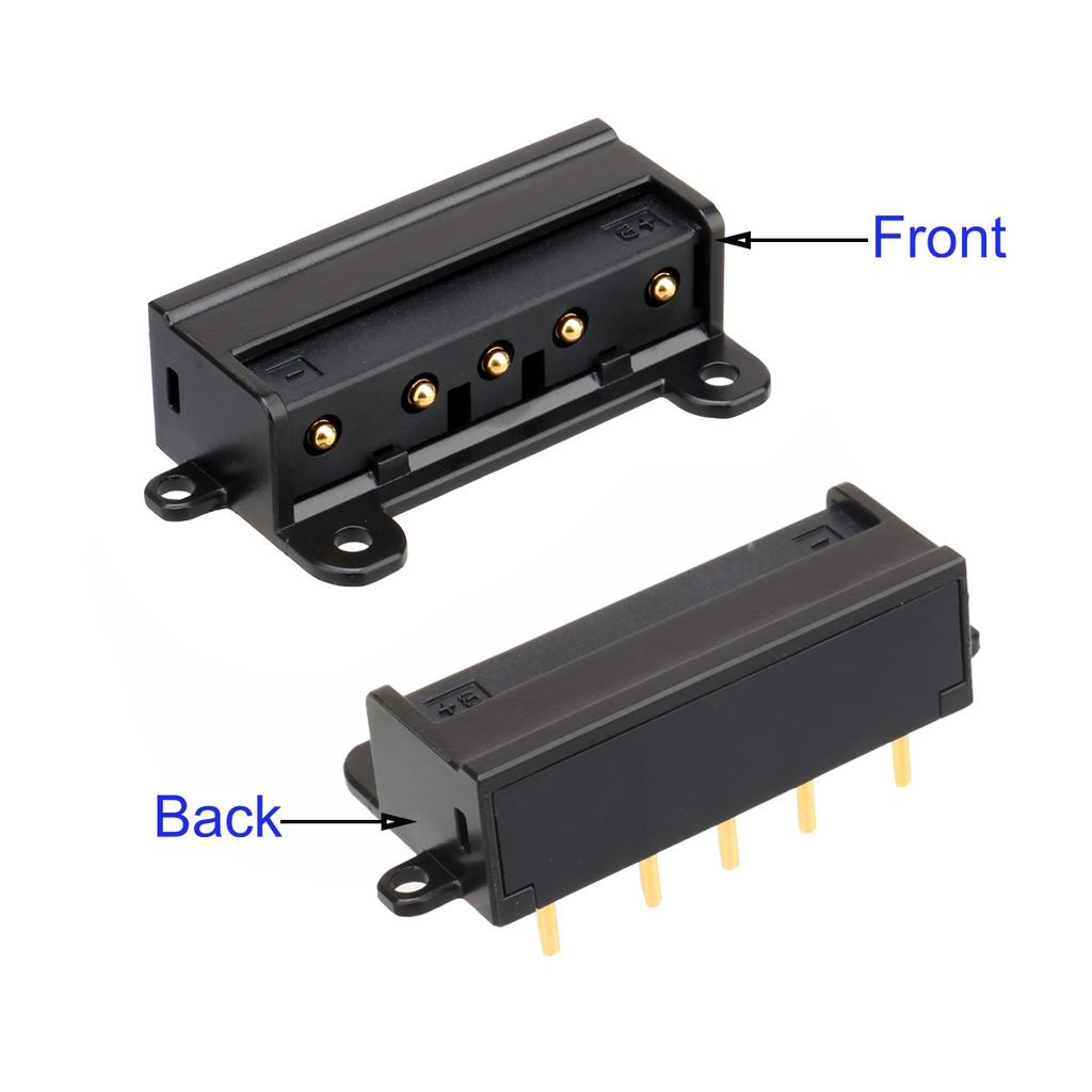 DIY V-mount V-lock Battery Plate Repairing Replacement Connector 5-Pin PCB Part for BP Batteries