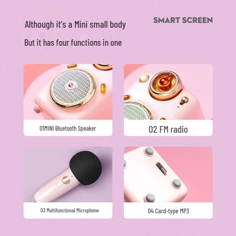 Divoom Fairy-OK Portable Bluetooth Karaoke Speaker (CN version)
