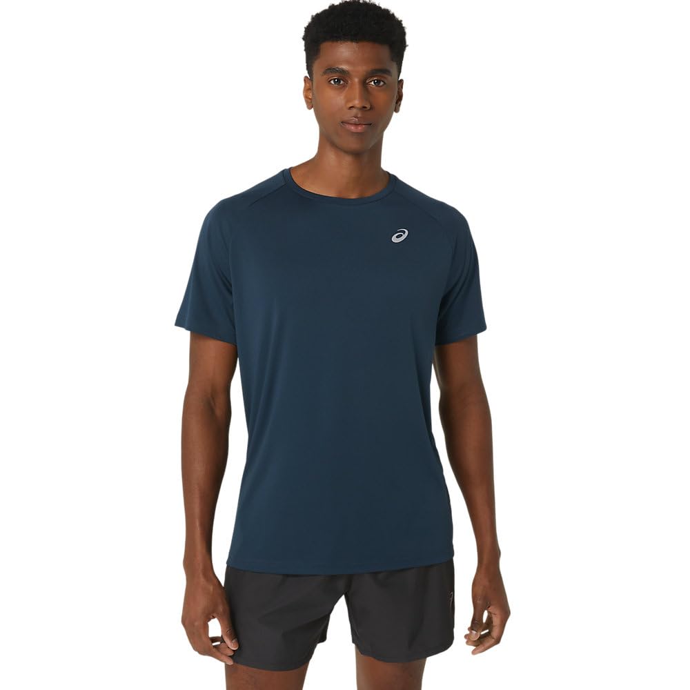 

Official Store Exclusive Running Apparel Running Short Sleeve Top L FRENCH BLUE [Asics] Men s