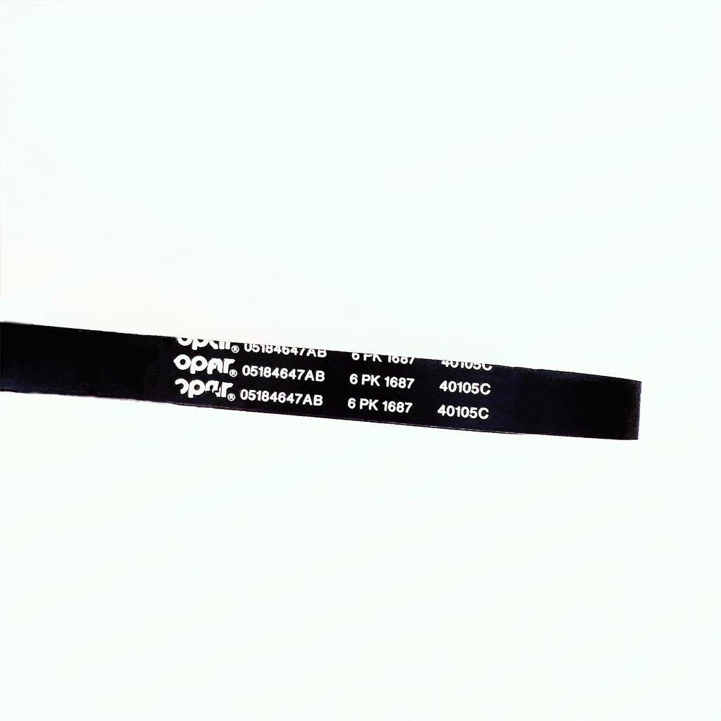 Engine Drive Belt, 5184647AB, For: 3.6L, Grand Cherokee WK, LX300C, Challenger LC, Charger, Durango, 2011-2015