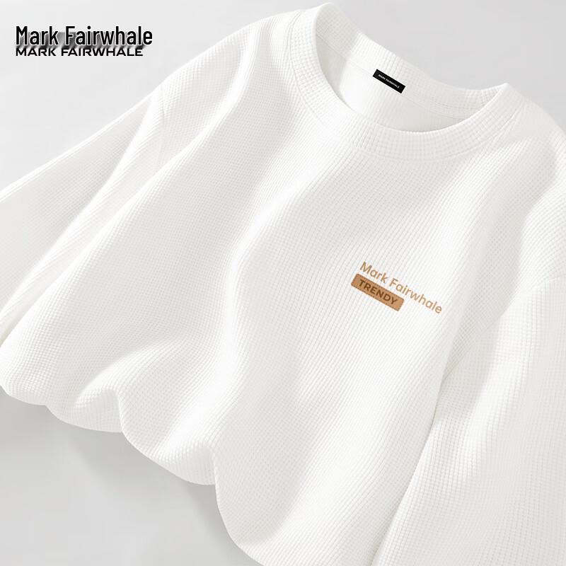 Mark Fairwhale Men s Retro Waffle Knit Crew Neck Tee XL