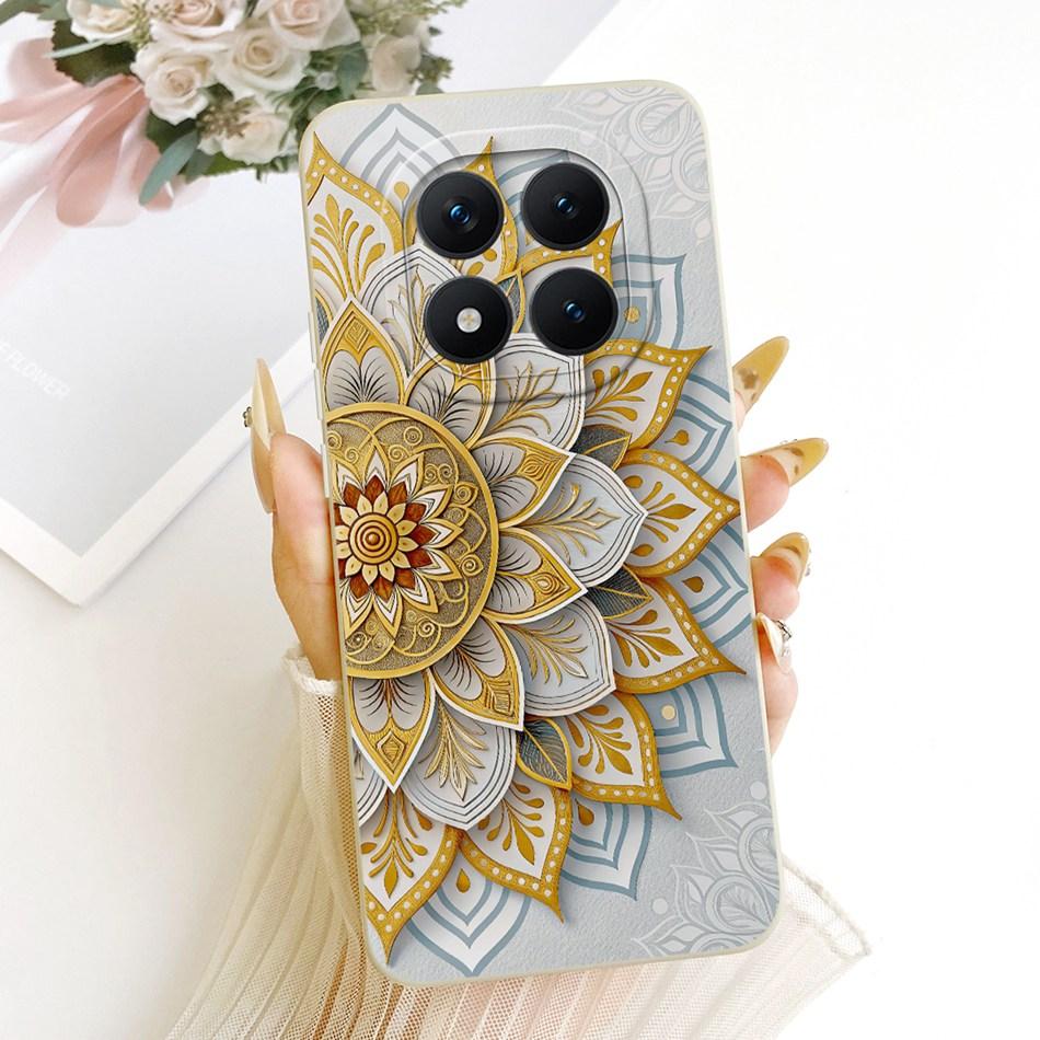 For Xiaomi Redmi Note 15 Pro+ 15Pro 5G Cute Cat Flower Cartoon Phone Case For Redmi Note 15 Pro Plus 5G Soft Silicone Bumpers