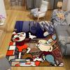 Cuphead Flannel Pattern Square Carpet,Area Rug,Carpet Rug for Living Room Bedroom Sofa Playroom Decor,Non-slip Floor Mat