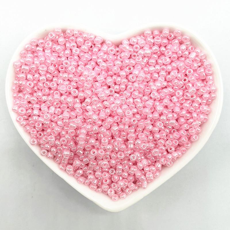 New 15g/lot 4mm Effect of The Cream Charm Czech Glass Seed Beads for Jewelry Making DIY Bracelet Necklace Accessories