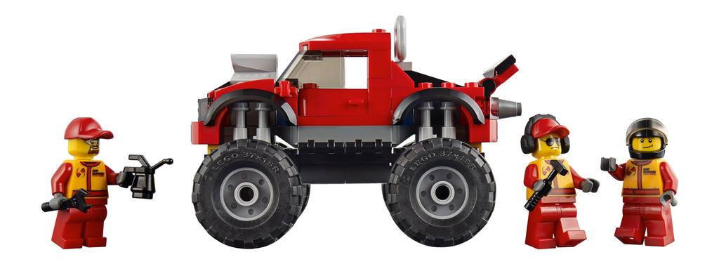 LEGO City Monster Truck Transporter - 60027 (Used)