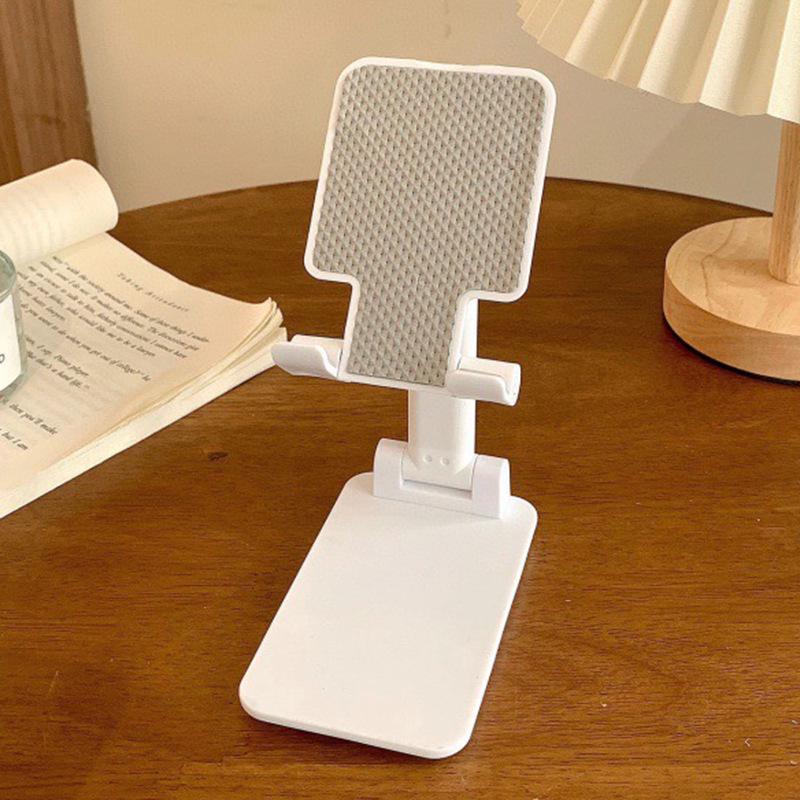 

Foldable Phone & Tablet Holder for Desktop and Bedside - Ideal for Photography and Live Streaming білий