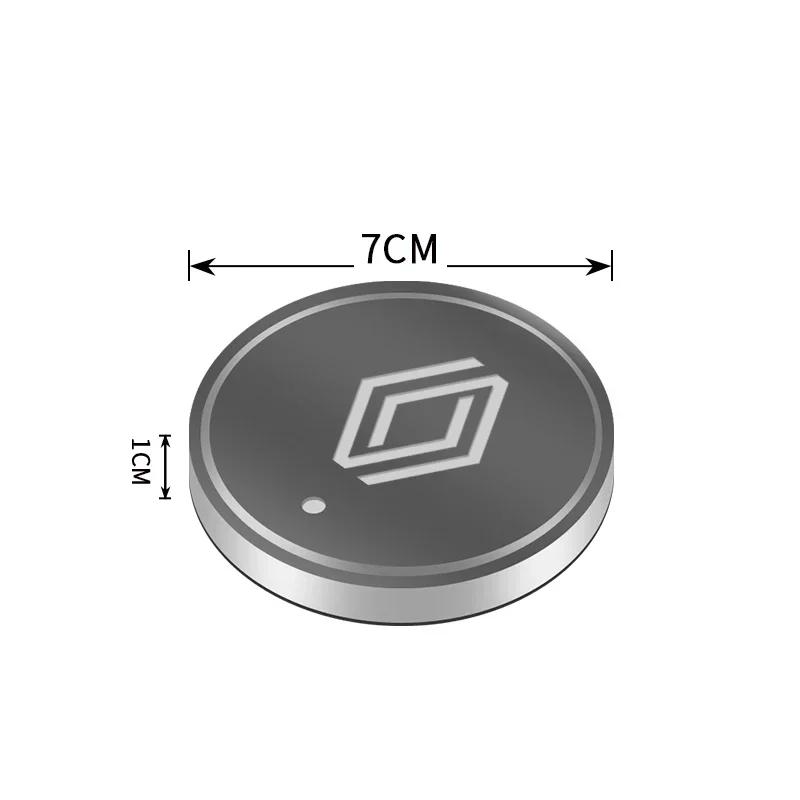 Interior Stickers 1/2pcs Car Luminous Coaster Non-Slip Mat For Renault Megane 1 Scenic Logan Laguna Espace Symbol Clio 4 RS Daci