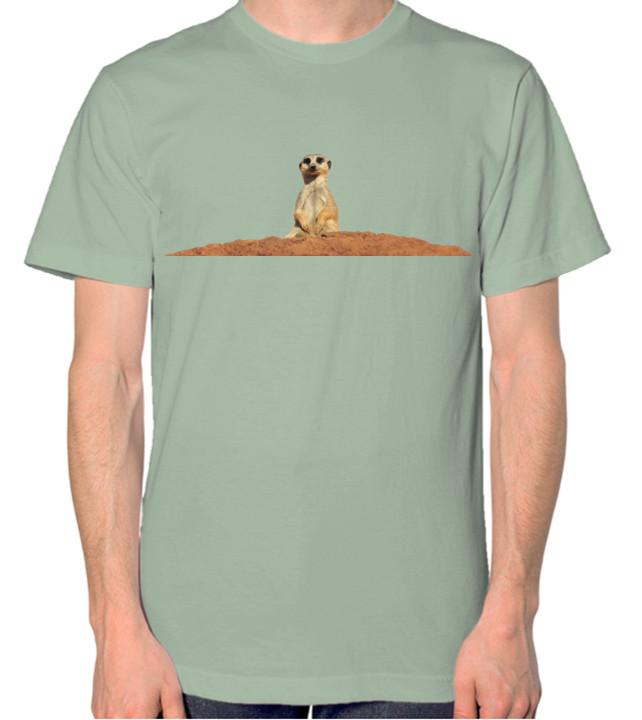 Meerkat T-Shirt Men Women Unisex Top S