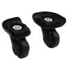 1 Pair Luggage Suitcase Wheels Universal Silent Wearproof Trunk Luggage Casters Spare Part Replacement