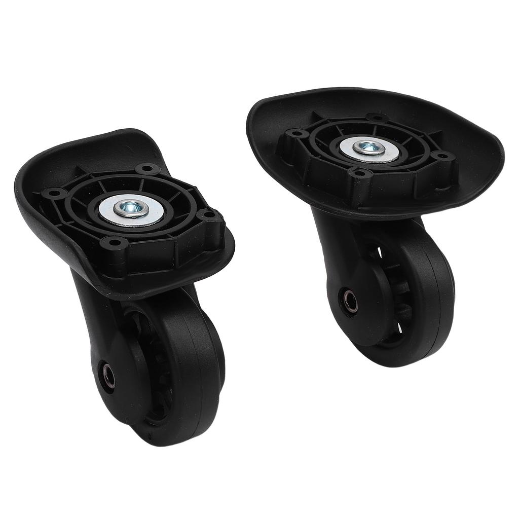 1 Pair Luggage Suitcase Wheels Universal Silent Wearproof Trunk Luggage Casters Spare Part Replacement