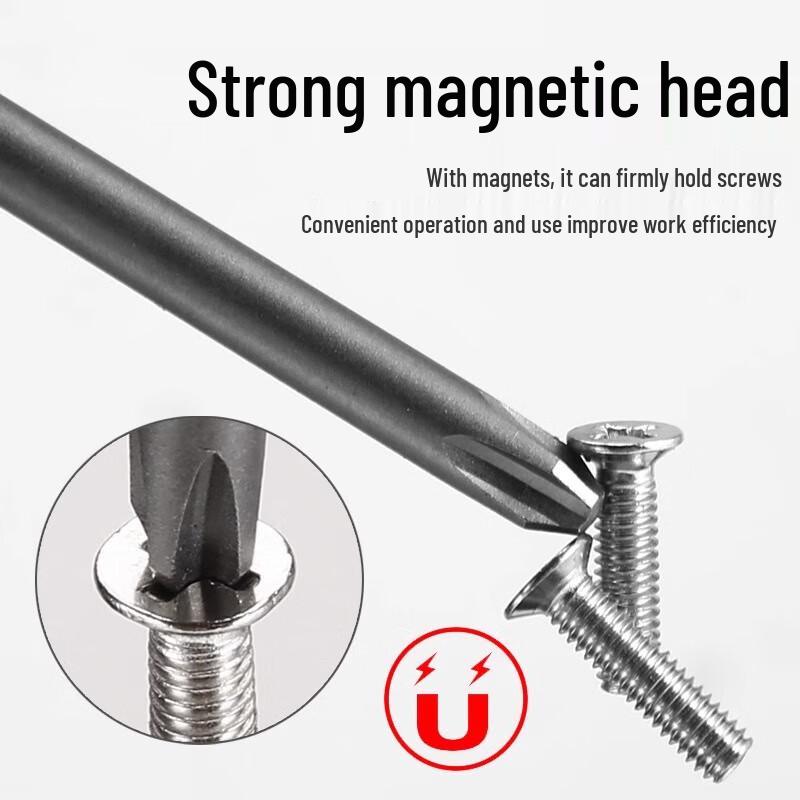 Magnetic Slotted Pneumatic Screwdriver Bits