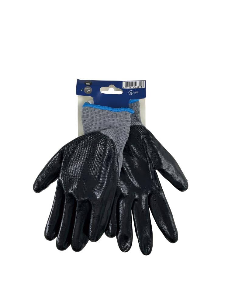 SIGNET Nitrile Air Gloves Size for Field Work and Equipment 48996 Oil-Resistant COZY, M, Gray, Maintenance,
