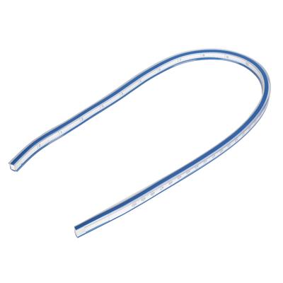 Flexible Curve Ruler Plastic Metric Scale Soft Measuring Tool for Drawing and Sewing50cm Flexible