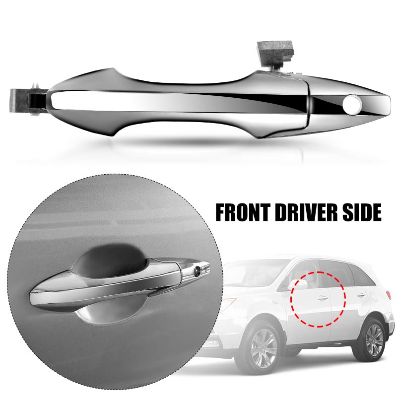 Car Exterior Door Handle for Acura MDX 2007 2008 2009 2010 2011 2012 2013 Outer Door Handles 72140-STX-A01/02 72180-STX-A01/02 Front Left