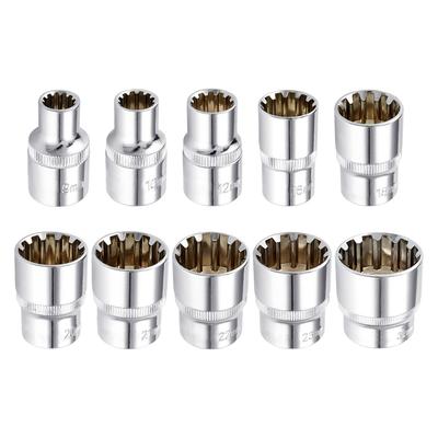 Cabeza de vaso corta de 8-32 mm, acero al cromo vanadio, nueva.