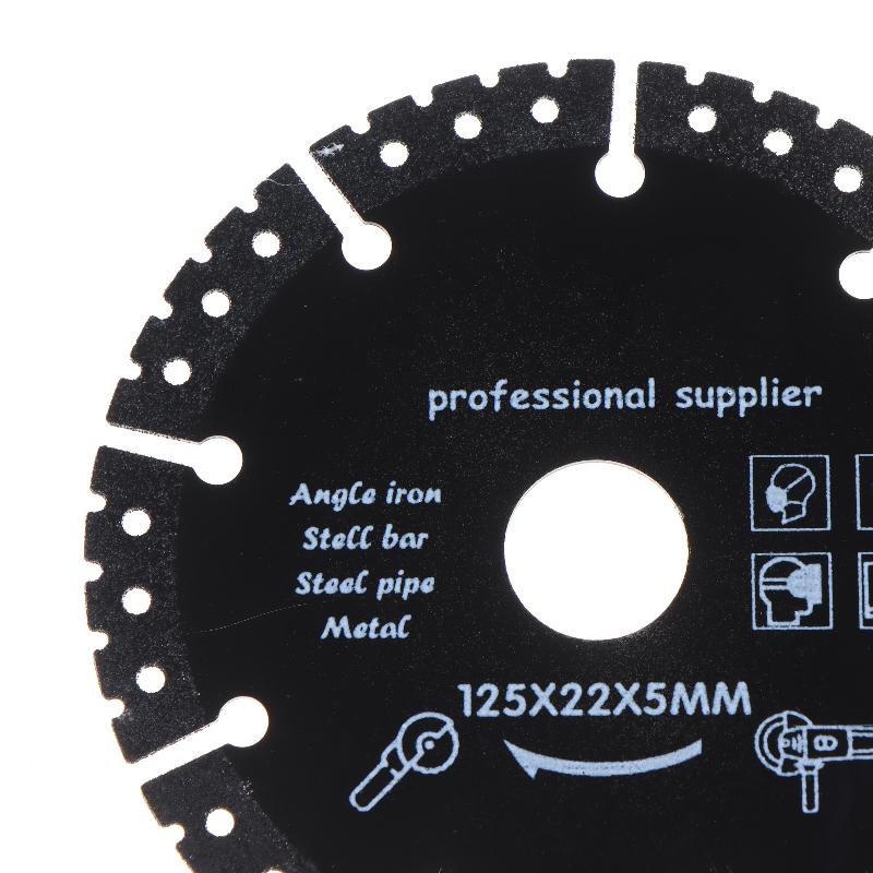 Saw Disc Wheel 125mm Angle Grinder High Efficiency Cutting for Home Improvement Carpentry Use