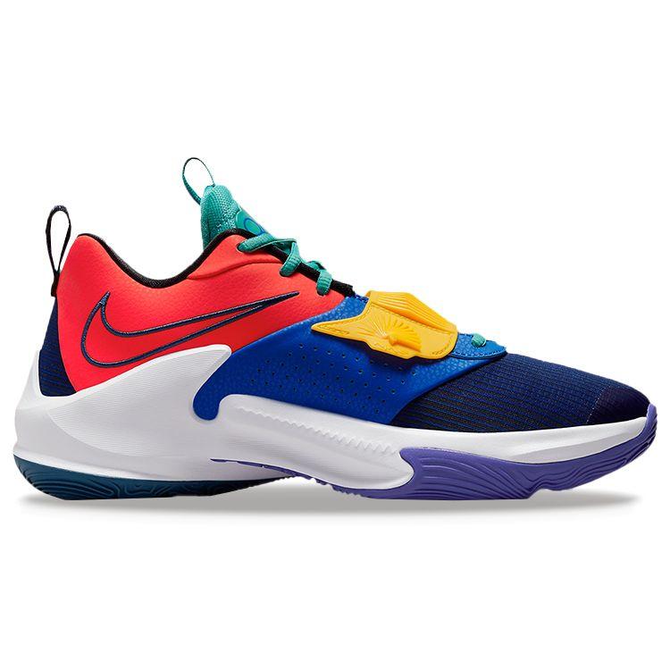 Nike Zoom Freak 3 AntetokounBros Men Sneakers Blue Bright-Crimson Mystic-Navy DA0694-601