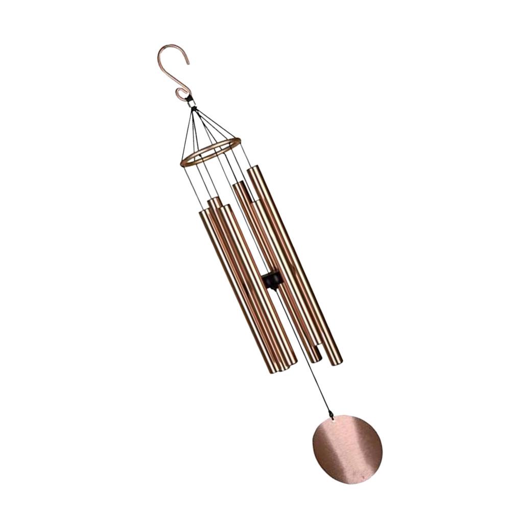 

Home Wood Windchime Metal Bells Hanging Decor for Room Decoration Items Autumn Wall Decorations to Hang