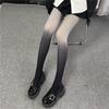 Women's Sheer Tights Control Top Pantyhose Rainbow Gradients Tights,High Waist Pantyhose Thigh High Stockings Hosiery