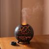 Ultrasonic Planet Aromatherapy Air Humidifier 200ML USB Spray Fragrance Essential Oil Diffuser Colorful Flame Cool Mist Maker
