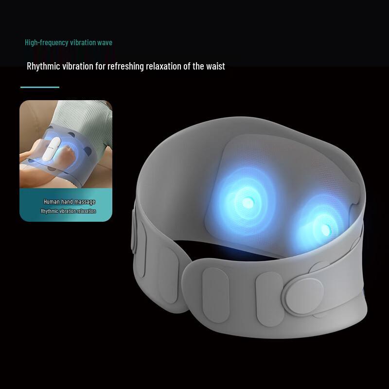 Philips Lumbar Waist Massager with Heat and Vibration CN Plug (adapter Included)